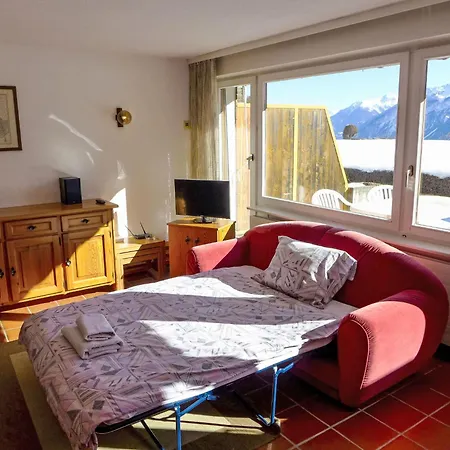 Apartment Studio Terrasse Des Alpes-9 By Interhome