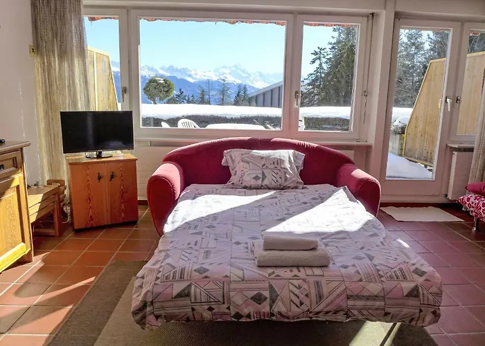 Studio Terrasse Des Alpes 615 By Interhome Апартаменты Vermala